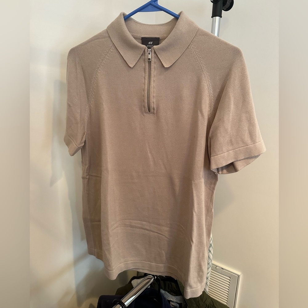 H&M muscle fit polo